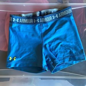 Under armour spandex.